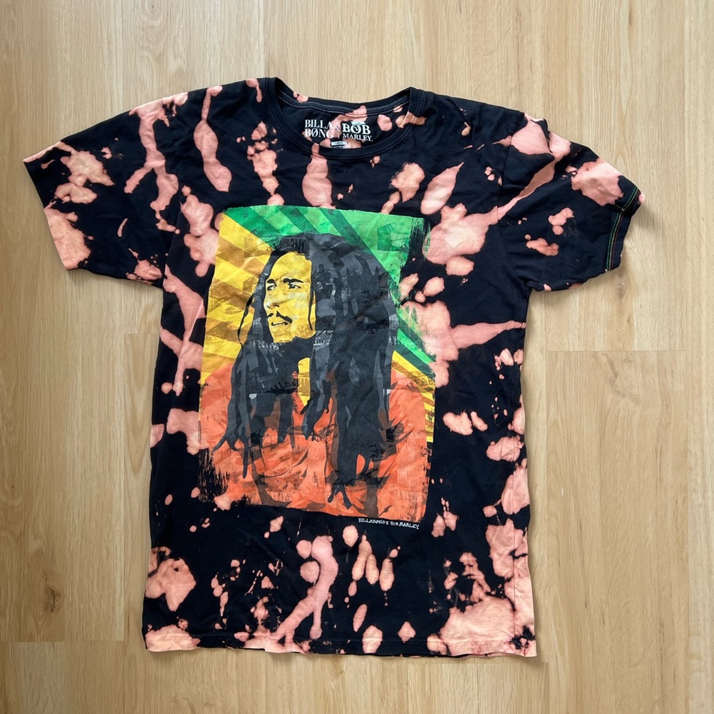 Tie dye Bob Marley Tee